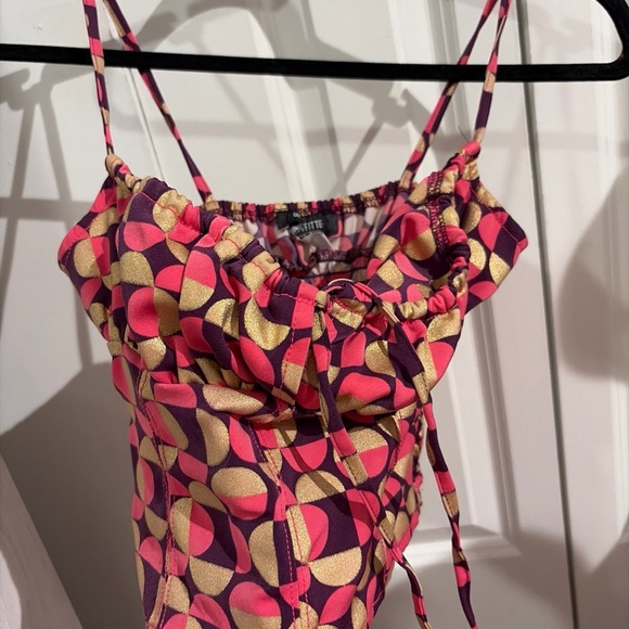 Urban Outfitters Pink and Gold Camisole - Picture 7 of 7